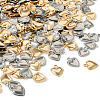 300Pcs 2 Style 304 Stainless Steel Charms STAS-PJ0001-38-3