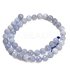 Natural Blue Lace Agate Beads Strands G-C280-B07-8mm-3