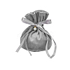 Velvet Jewelry Bags with Drawstring & Plastic Imitation Pearl TP-CJC0001-03F-1