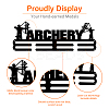 Fashion Iron Medal Hanger Holder Display Wall Rack ODIS-WH0021-302-5