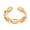 Ion Plating(IP) 201 Stainless Steel Ring X-RJEW-E063-01G-2