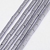 Electroplate Non-magnetic Synthetic Hematite Beads Strands G-J162-B-05-1
