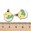 Alloy Enamel Pendants FIND-O003-03G-3