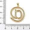 Brass Micro Pave Cubic Zirconia Pendants KK-S526-13G-C-3