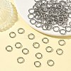 Non-Tarnish 304 Stainless Steel Open Jump Rings X-STAS-R065-38-6