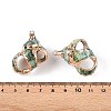 Natural Sea Shell Pendants X-SSHEL-N038-55-3