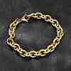 304 Stainless Steel Cable Chain Bracelets for Women LS-BJEW-Q050-01A-G-2