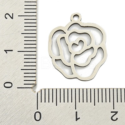 Non-Tarnish 201 Stainless Steel Pendants STAS-M015-02P-1