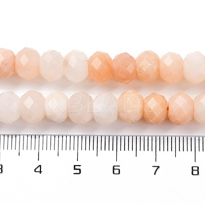 Natural Pink Aventurine Beads Strands G-K380-A07-01-1