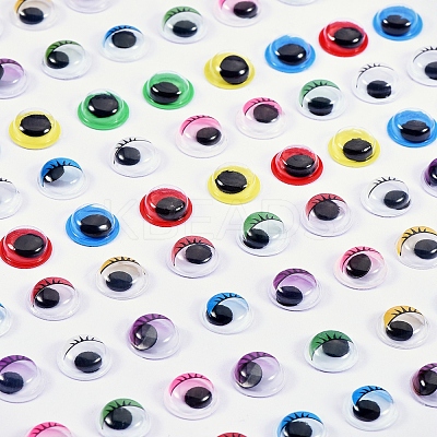 505Pcs Wiggle Googly Eyes Cabochons KY-SZ0001-26-1