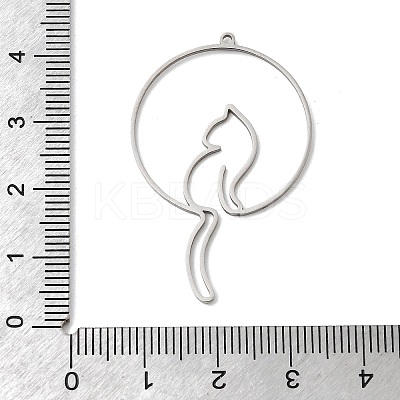 304 Stainless Steel Pendants STAS-H247-04P-1