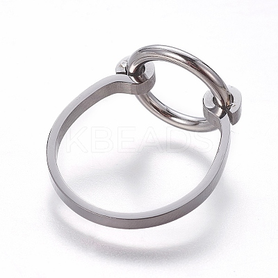 304 Stainless Steel Finger Rings RJEW-E158-08P-19mm-1