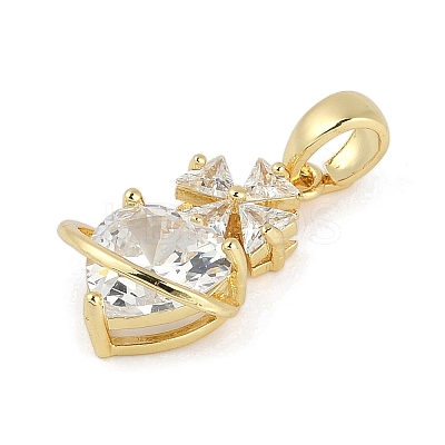 Brass Clear Glass Pendants RGLA-M002-05G-1
