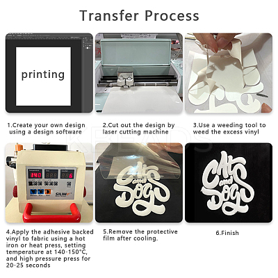 3D Polyurethane Heat Transfer Vinyl Sheets DJ-DIAM-PW0007-01-1