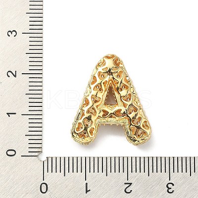 Rack Plating Brass Micro Pave Cubic Zirconia Pendants KK-Q790-01A-G-1