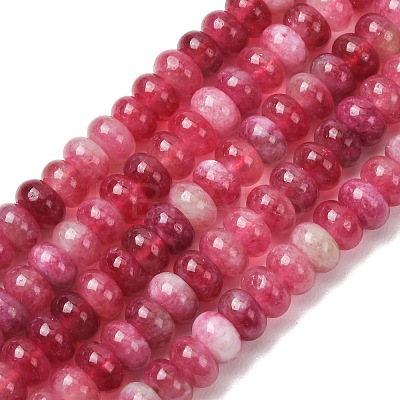 Natural White Jade Beads Strands X-G-E507-01-13-1