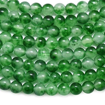 Natural Malaysia Jade Beads Strands G-L645-C01-4mm-28-1