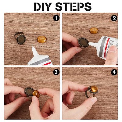 DIY Natural Mixed Stone Jewelry Set Making Kit DIY-SC0018-22-1