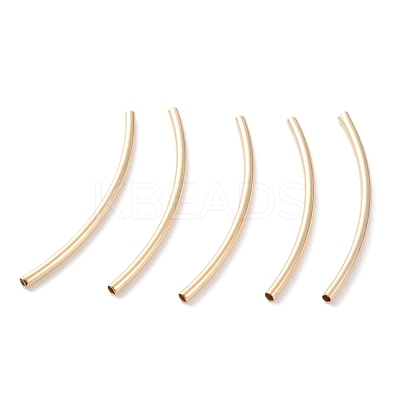 Brass Tube Beads KK-Y003-89A-G-1