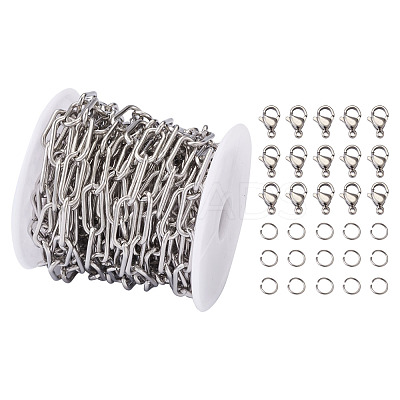 DIY Chain Bracelets & Necklaces Kits DIY-YS0001-22P-1