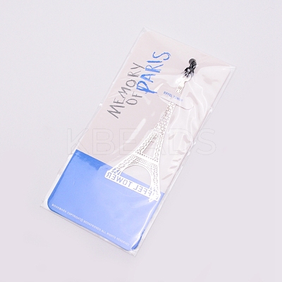 Stainless Steel Bookmark STAS-WH0015-48P-1