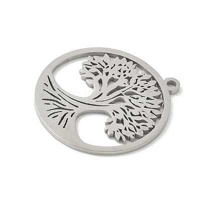 304 Stainless Steel Pendants STAS-V016-11P-1