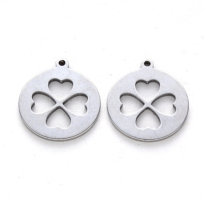 Non-Tarnish 201 Stainless Steel Pendants X-STAS-N092-12-1