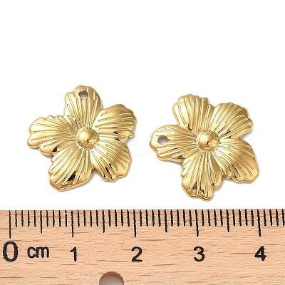 304 Stainless Steel Pendants STAS-Q252-03G-1