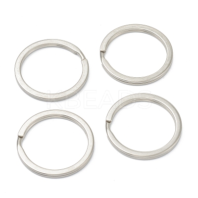 Tarnish Resistant 304 Stainless Steel Keychain Clasp Findings STAS-B012-02A-P-1