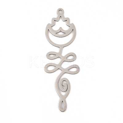 201 Stainless Steel Big Pendants LS-STAS-Z109-07P-1