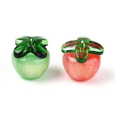 Transparent Glass Bead Caps GLAA-N060-01-1