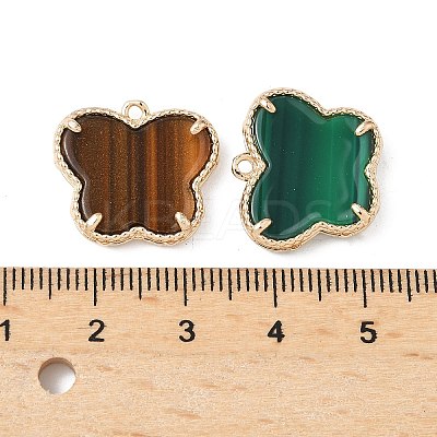 Brass & Resin Pendants KK-S532-02KCG-1