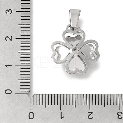 304 Stainless Steel Pendants STAS-Z092-03P-01-1