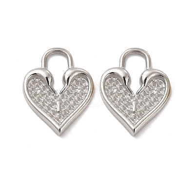Non-Tarnish 304 Stainless Steel Pendant Rhinestone Settings STAS-F284-28P-1