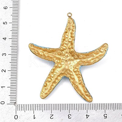 304 Stainless Steel Enamel Big Pendants LS-STAS-Z172-03G-01-1