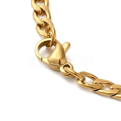 Sword Knife 201 Stainless Steel Hollow Scimitar Pendant Necklaces for Women and Men LS-NJEW-F324-10G-1
