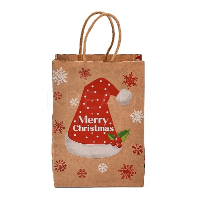 Christmas Theme Rectangle Paper Bags CARB-F011-01A-1