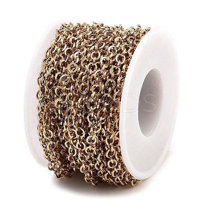 PVD Vacuum Plating 304 Stainless Steel Rolo Chains CHS-H026-08B-G-1