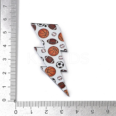 Double-side Printed Opaque Acrylic Pendants FIND-D283-09I-1