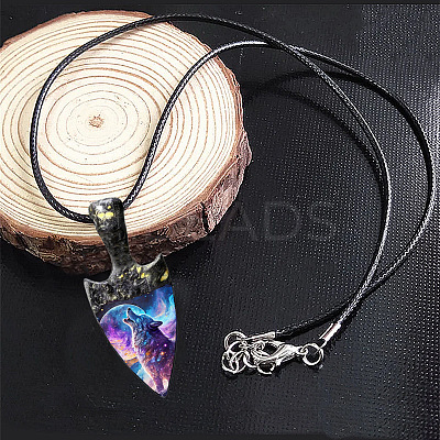 Alloy Pendant Necklace PW-WG3C1E4-01-1