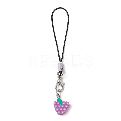 Handmade Polymer Clay Mobile Straps HJEW-JM01077-1