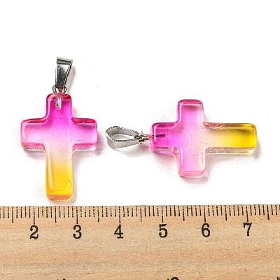 Glass Pendant GLAA-H029-05P-10-1