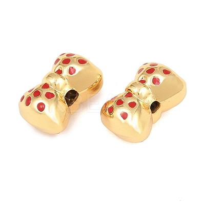 Brass Enamel Beads KK-CBA57A9-05G-04-1