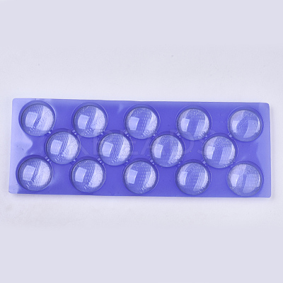 Transparent Glass Cabochons GGLA-R026-45mm-B-1