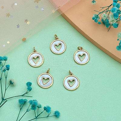 Real 18K Gold Plated Brass Pendants FIND-SZ0002-54C-1