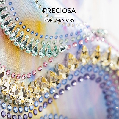 Preciosa® MAXIMA Crystal Fancy Stones Y-PRC-FE14-50730-1