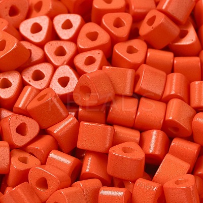 Baking Paint Glass Bead SEED-H002-K-D328-1