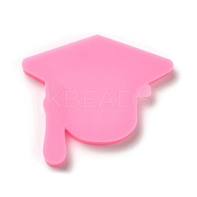 Graduation Season Theme Silicone Keychain Pendant Molds LS-AJEW-M221-04A-1