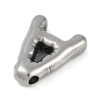 Anti-Tarnish 304 Stainless Steel Pendants STAS-K256-25A-P-1