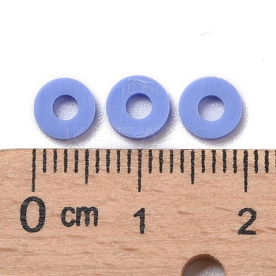 Handmade Polymer Clay Beads CLAY-R067-6.0mm-B32-1